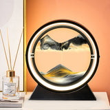 3D Hourglass Creative Quicksand Table Lamp